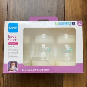 MAM Easy Start Anti Colic Baby Bottles-3 pack
